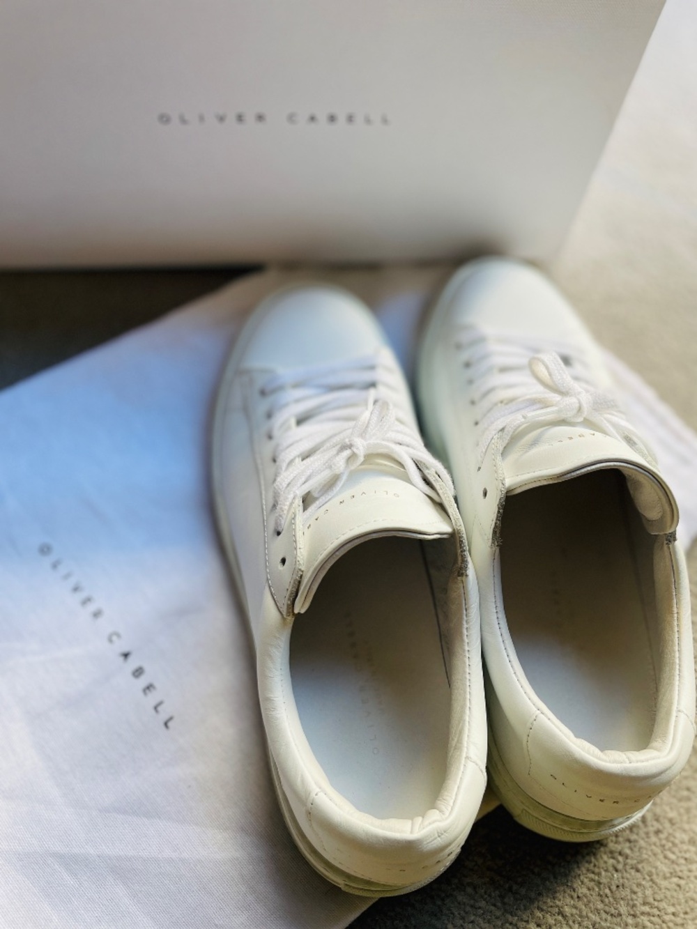 Oliver Cabell Women White Classic Fit Size 8